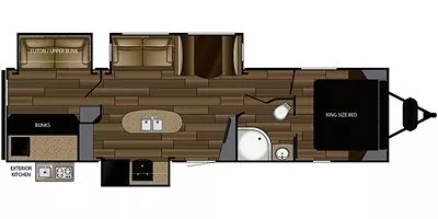 2017 MPG Ultra-Lite 3300BH Floorplan