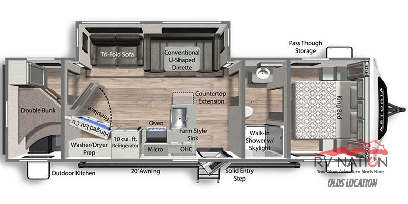 2025 Astoria 2903BH Floorplan