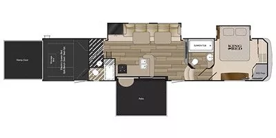 2015 Heartland Cyclone CY 4200 Floorplan