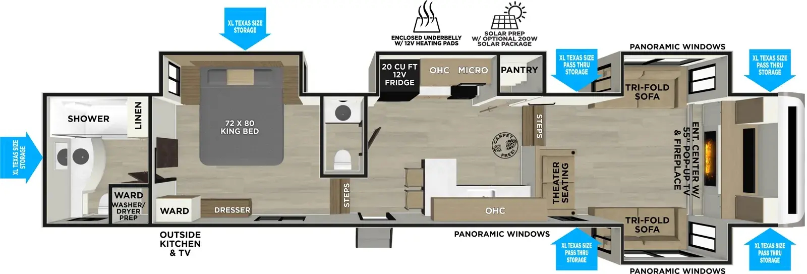 2026 Salem Hemisphere 36FL Floorplan