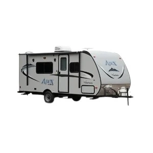Stock Photo of a Travel Trailer