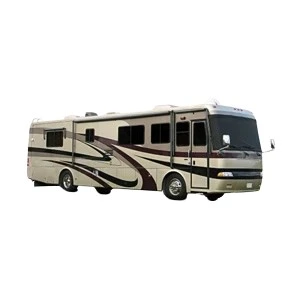 Stock Photo of a Class A Motorhome