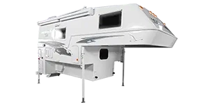 Stock Photo of a Truck Camper