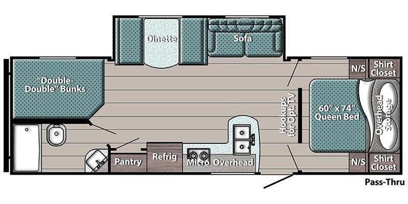2025 Kingsport 269BH Floorplan