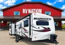 2016 Cruiser RV Radiance Touring R-26VSB-V-Nose Design! Front Kitchen Luxury Unit!