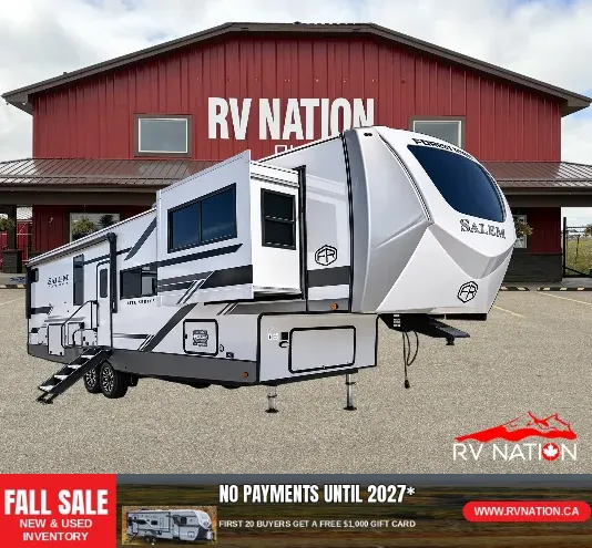 2026 Forest River RV Salem Hemisphere 36FL-Luxury Front Living Floor Plan!
