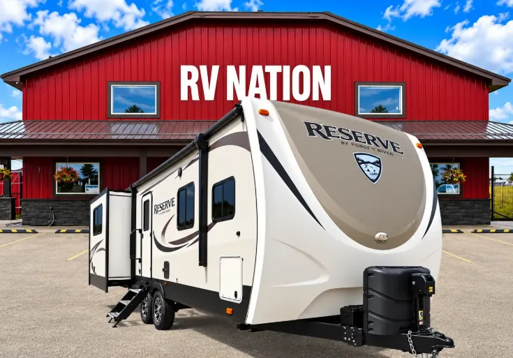 2014 Crossroads RV Rezerve 33BH-Private Bunkhouse!