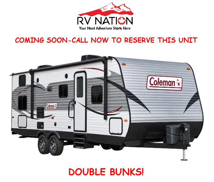 Coming soon! 2015 Dutchmen RV Coleman 262BH (double bunkhouse)
