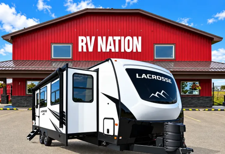 Just arrived! 2022 Forest River RV Prime Time LaCrosse 3375FE
