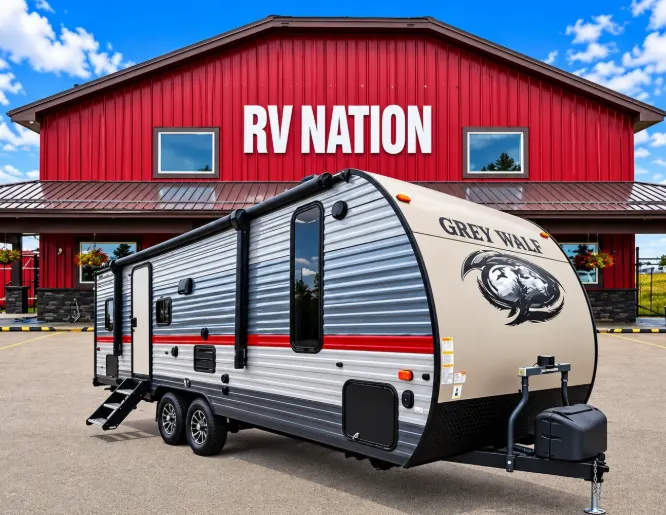 Just arrived! 2019 Forest River RV Cherokee Grey Wolf Limited 23MK-Amazing Value!