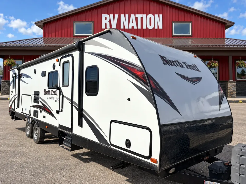 Just arrived! 2017 Heartland North Trail Ultralite 31BHDD-Double Bunkhouse!